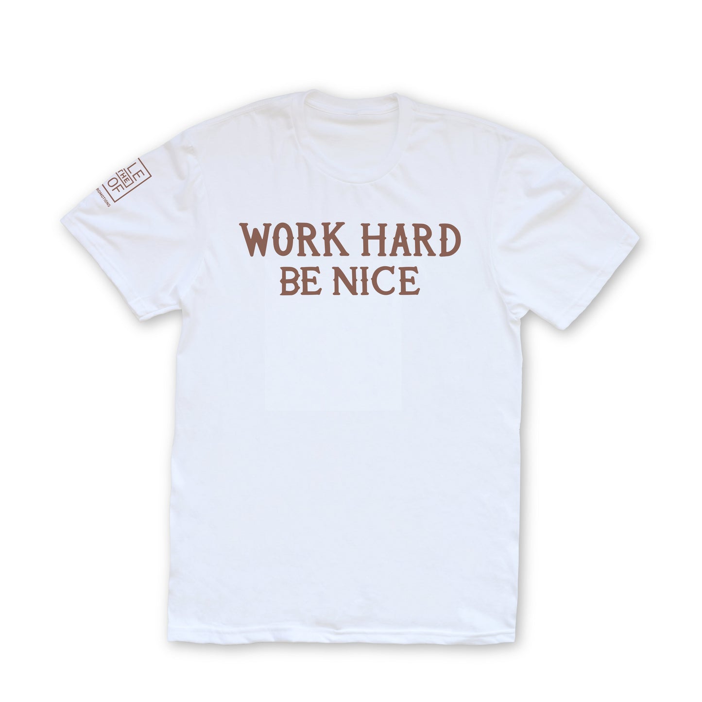 Work Hard Be Nice Tattoo Tee