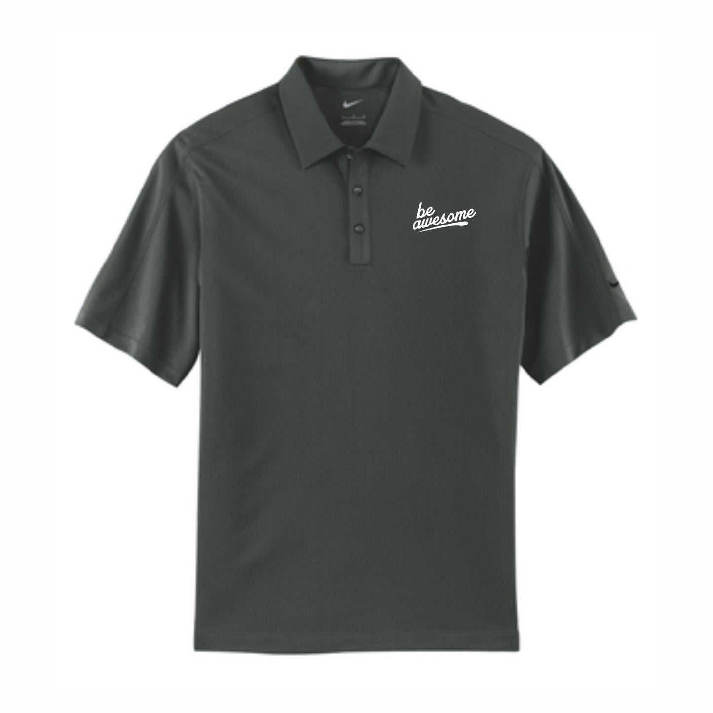 Nike Dri Fit Polo Be Awesome Swoop