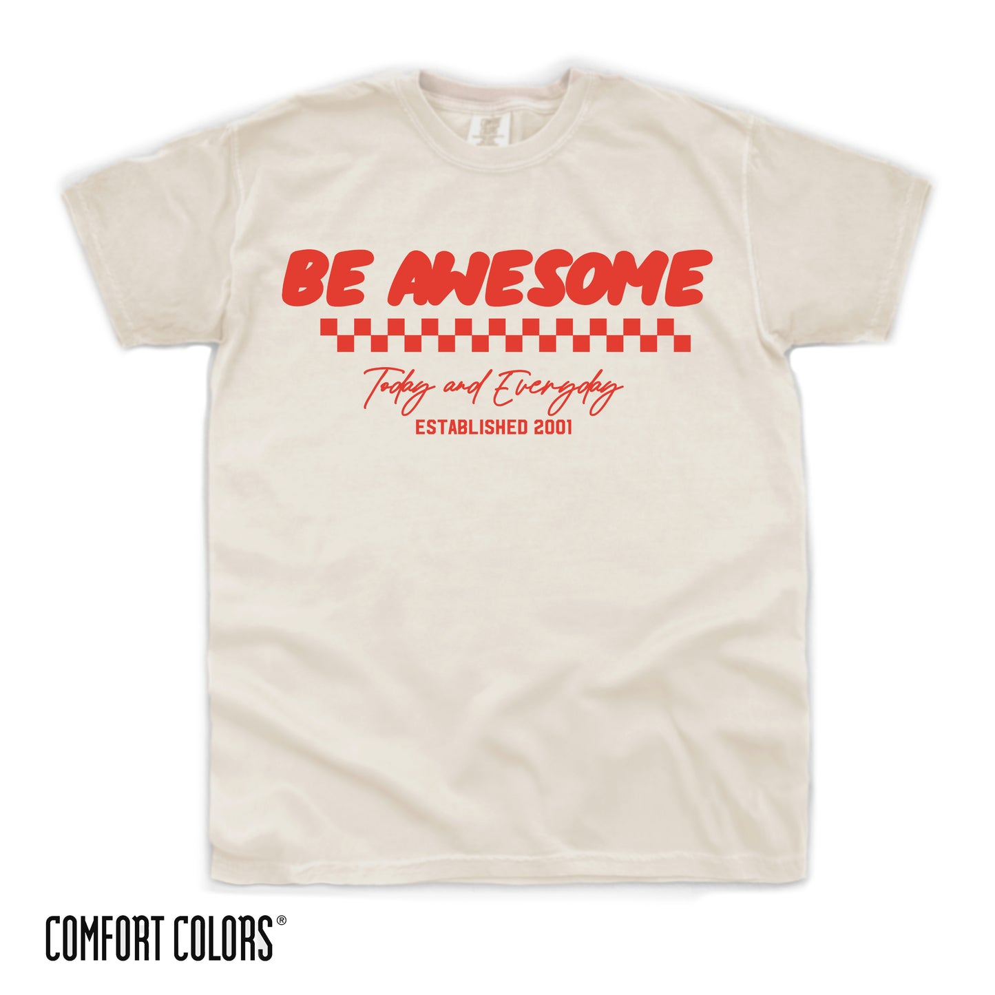 Be Awesome Checkered