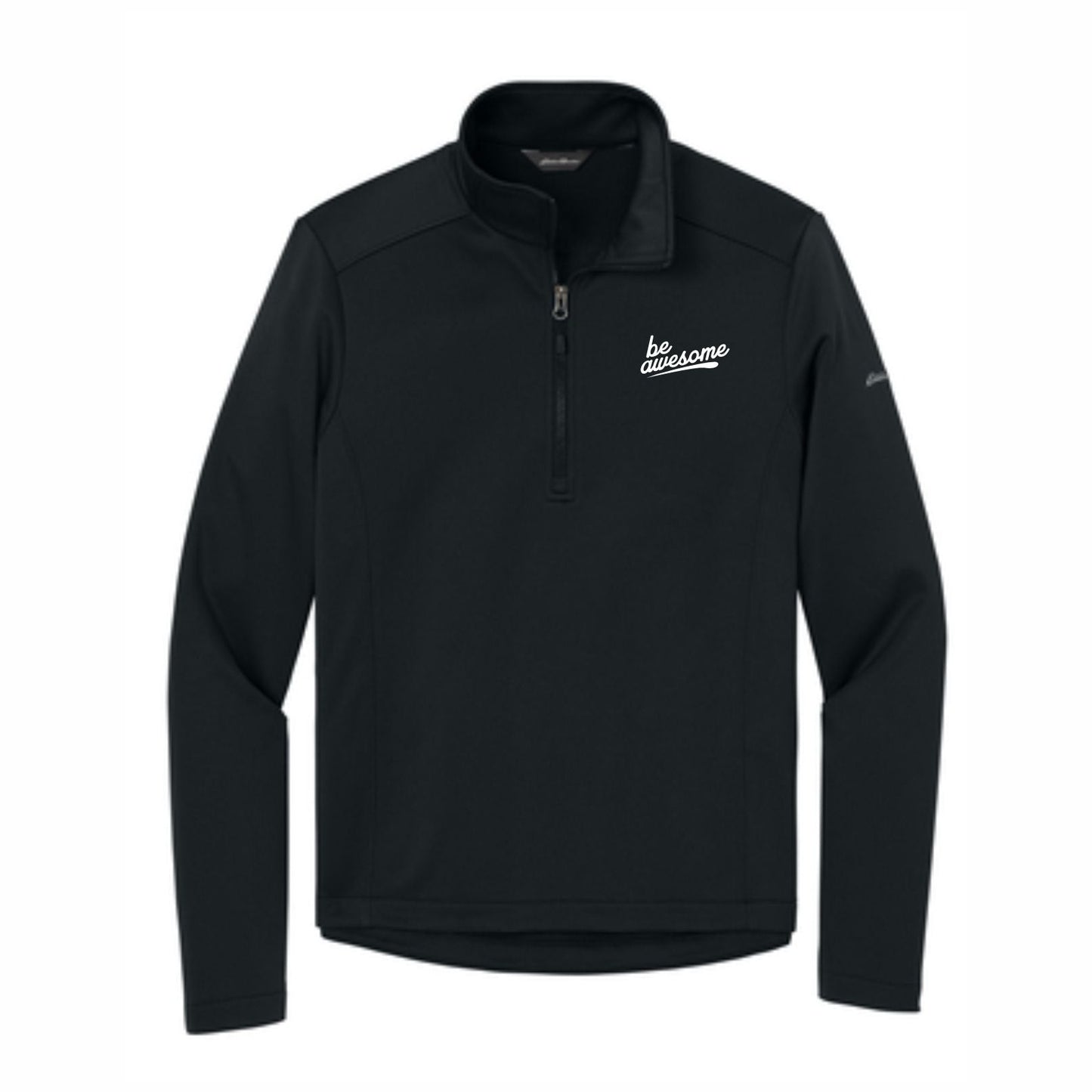 Eddie Bauer 1/2 Zip Be Awesome Swoop