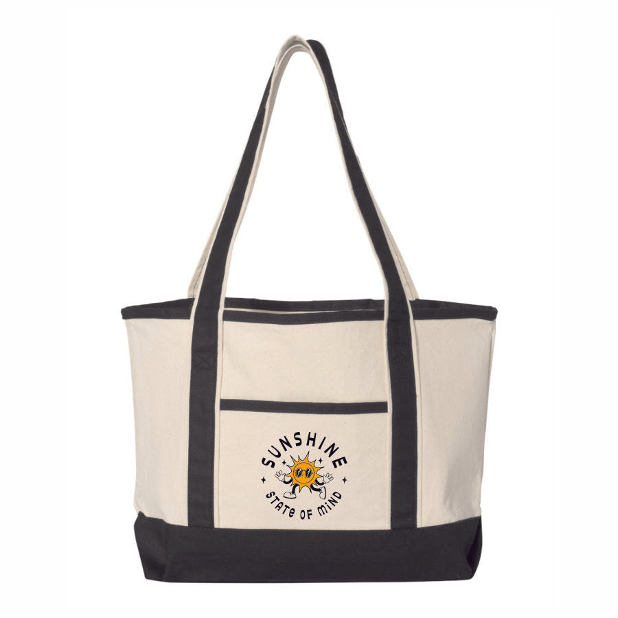 Sunshine State of Mind Boater Tote