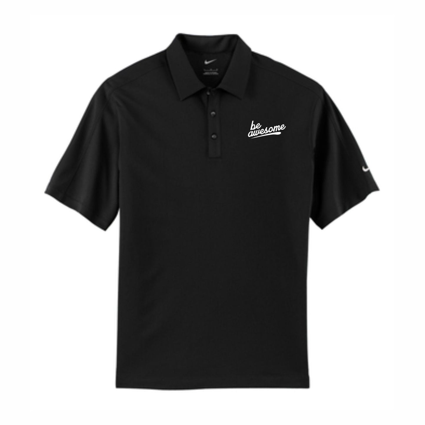 Nike Dri Fit Polo Be Awesome Swoop