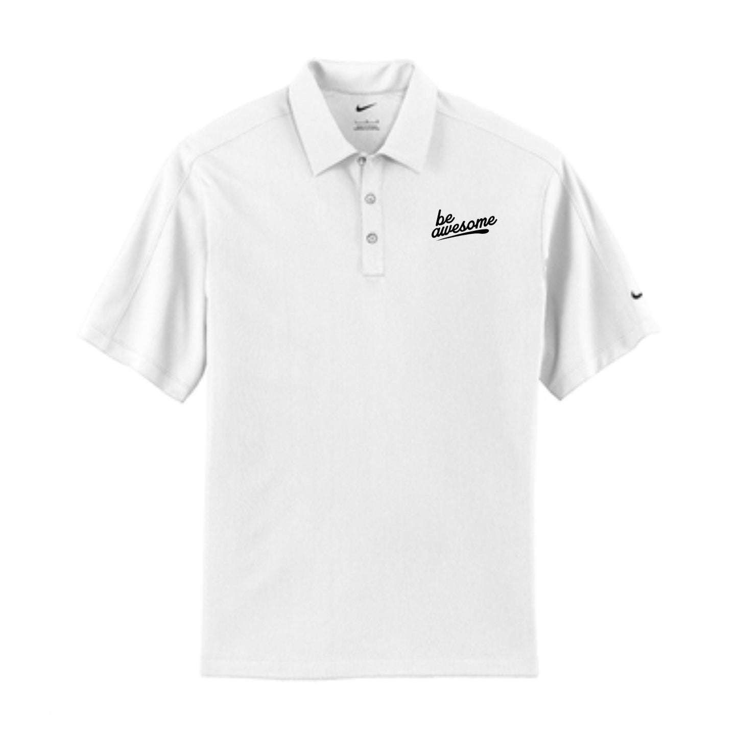 Nike Dri Fit Polo Be Awesome Swoop