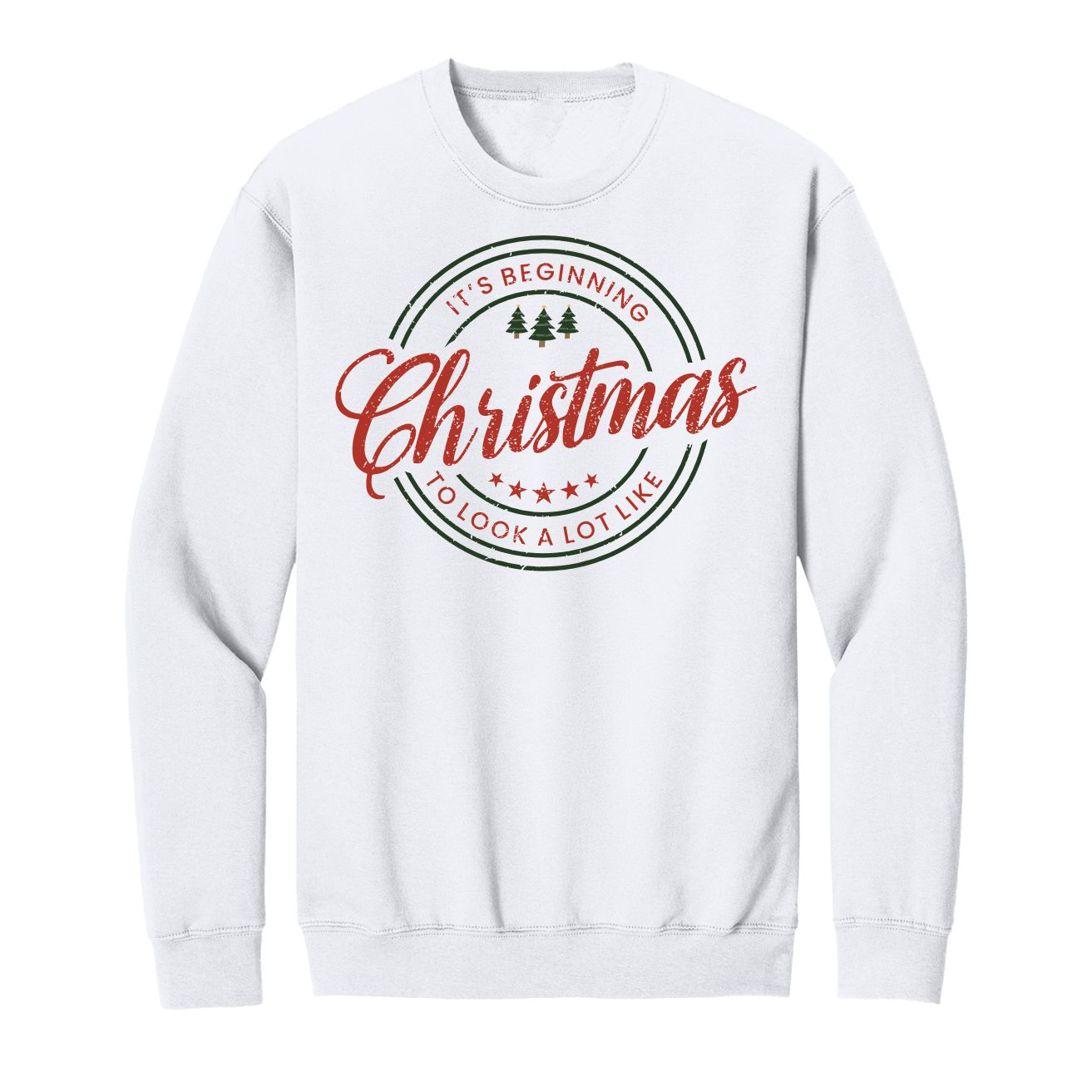 Look A Lot Like Christmas Crewneck